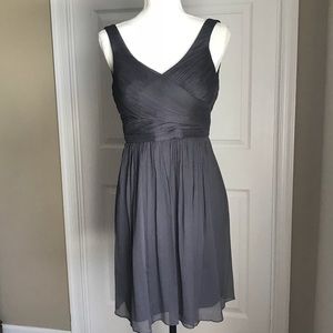 JCrew Petite Heidi Dress in Silk Chiffon | Size 0P